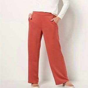 NWT QVC Modern Soul Soft Wide Leg Knit Lounge Pants / Size small
